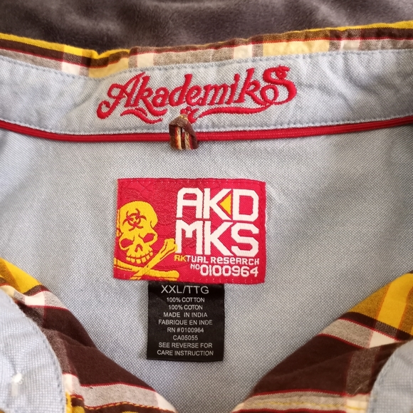 Flannel Button Up L/S Shirt 2XL - Picture 4 of 9